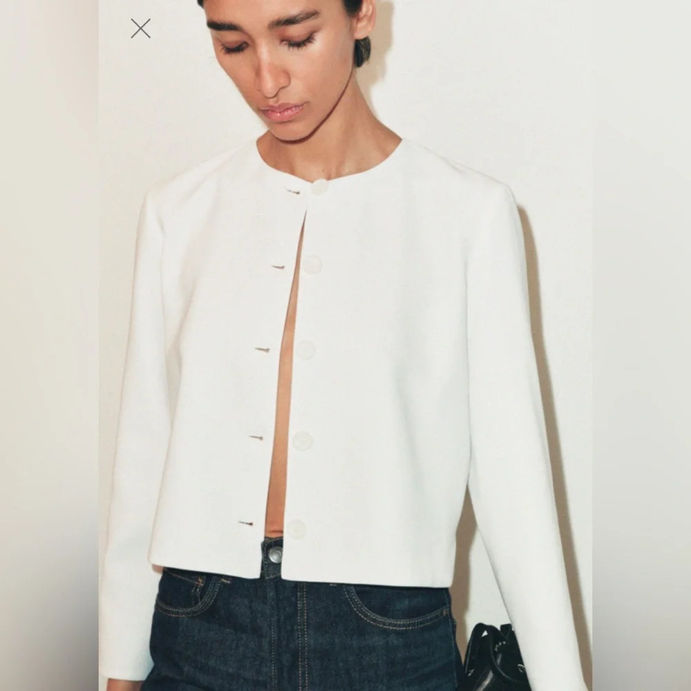 Zara Collection Buttoned Jacket | NWT - Picture 2 of 9